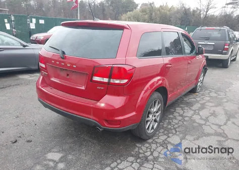 2018 Dodge Journey Gt Awd z USA, uszkodzony, nr VIN 3C4PDDEG0JT278451